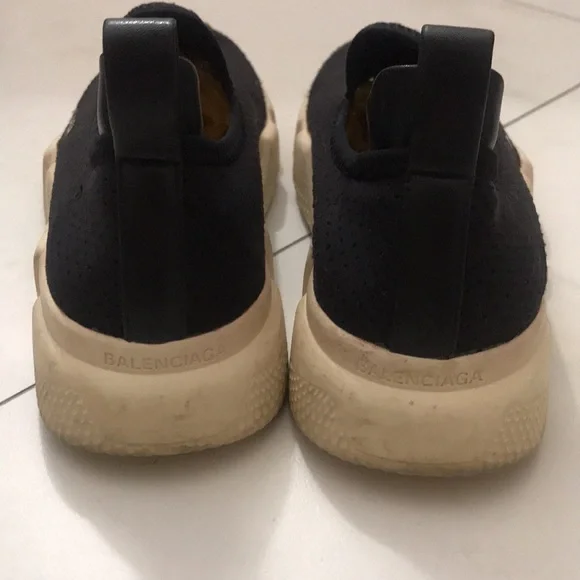 Balenciaga Womens Black Running Shoes EU Size 35 - Picture 7 of 8